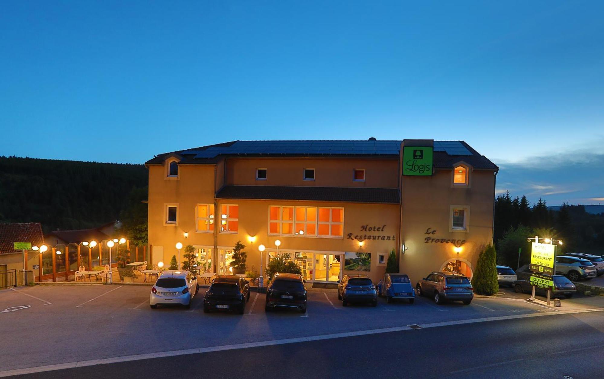 Logis Hotel Spa Restaurant Le Provence Lanarce Exterior foto