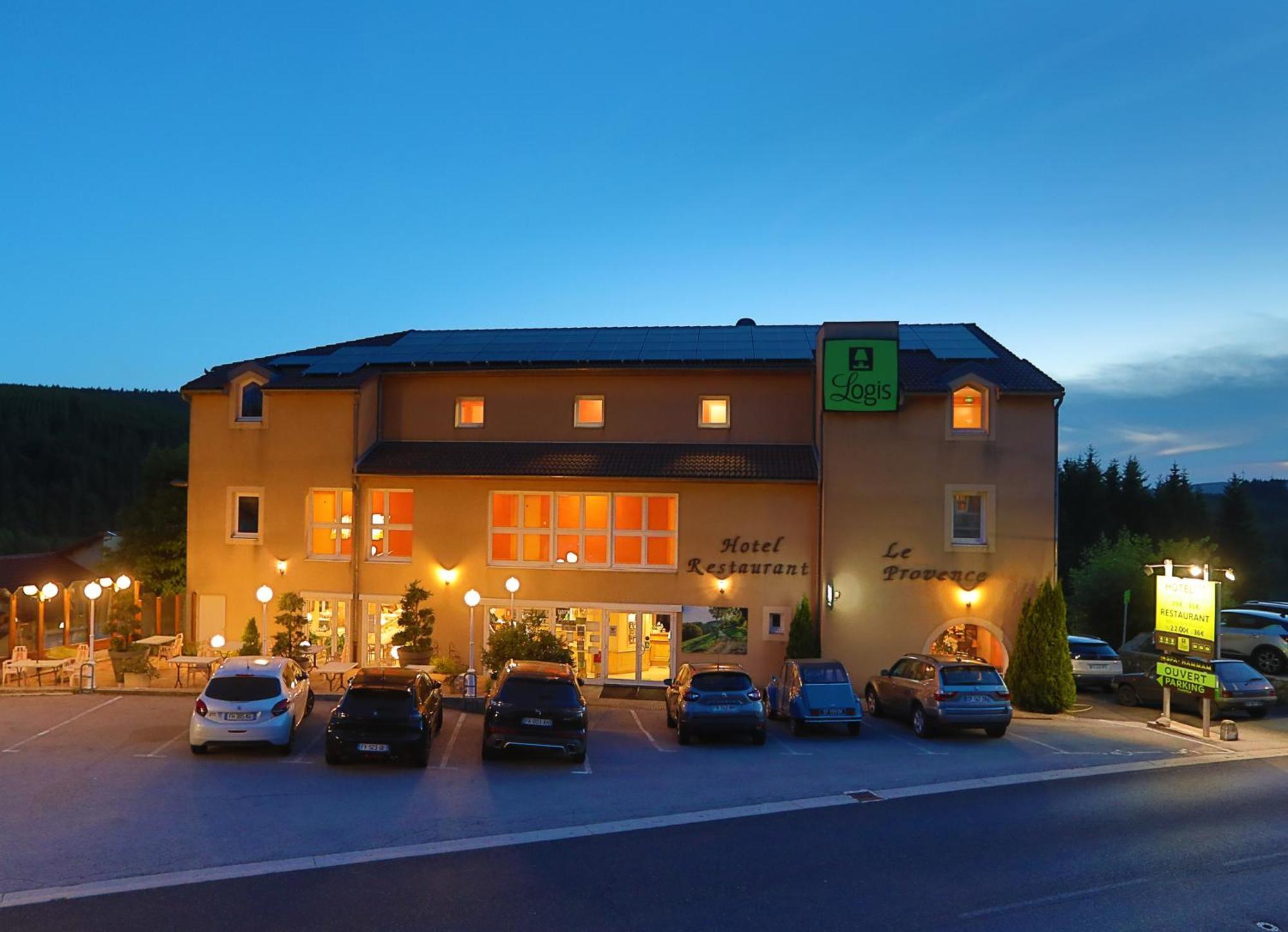 Logis Hotel Spa Restaurant Le Provence Lanarce Exterior foto