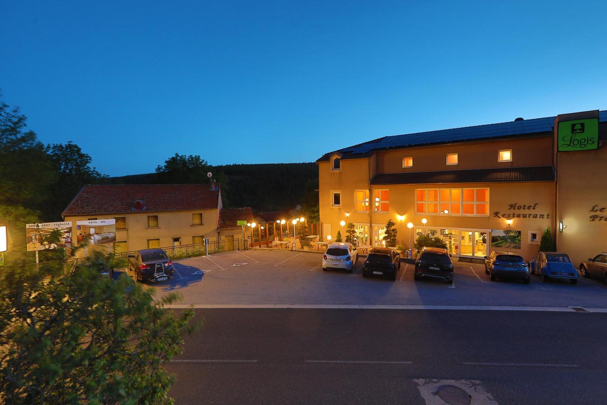 Logis Hotel Spa Restaurant Le Provence Lanarce Exterior foto
