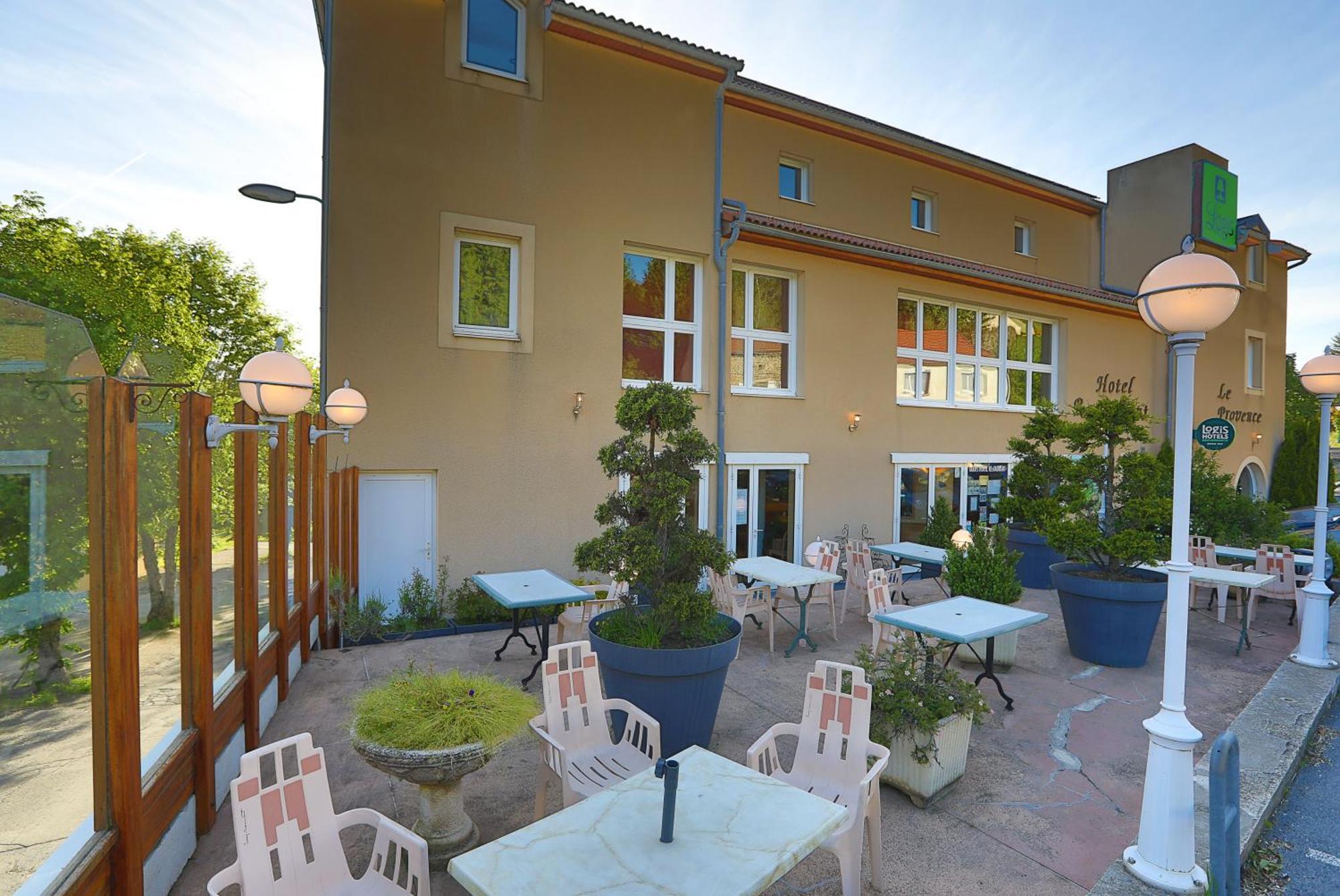 Logis Hotel Spa Restaurant Le Provence Lanarce Exterior foto